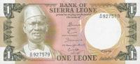 p5d from Sierra Leone: 1 Leone from 1981